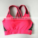 Superior Spandex breathable quick-drying Fitness yoga top