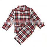 Cotton Flannel Plaid Pajama for Toddler thumbnail-3