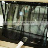 High Quality Black Car Sun Shade Curtain Suction Cup UV Proof Side Window thumbnail-1