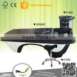 One Set of SPB007 Hair Washing Shampoo Bed With Stool and Trolley