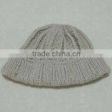 TYS0395 Small White Knitted Hat