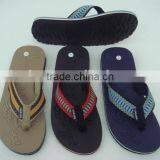 663 LOULUEN Fabric Strap Flip Flops Beach Slippers For Man thumbnail-2