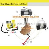 handy air pump Portable Tire Inflator for Bike or Car Maintenance