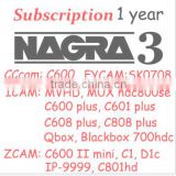 ZCAM CCCAM ICAM Account Nagra 3 Subscription for All Starhub SCV channels