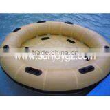 2016 Hot Sale New Product Kinder Joy Aluminum Bottom Inflatable Drift Boat Water Float thumbnail-1