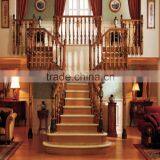 American Style Solid Wood Stair Designs thumbnail-4
