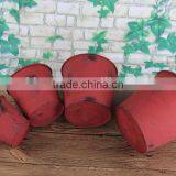 Antique Series Round Metal Flowerpots Stand Wholesales thumbnail-2