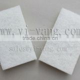 white scouring pads