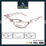 Graceful Lady Metal Eyeglasses Prescription Eyewear Bling Rhinestones Optical Frames Eyewear SM4028 thumbnail-3