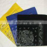 Fashion Ladies Printed Handkerchief and Bandana Square Scarf (FCH-S10012) thumbnail-1