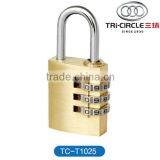 High Quality Yantai Tri-Circle Brass Combination Padlock TC-T1025 thumbnail-1