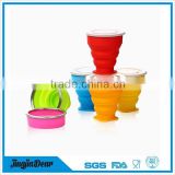 Ace Camp Collapsible Silicone Cup with cover and Wrist Strap