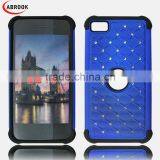 Robot Style Rhinestone Holster Combo Cell Phone Case for Blackberry Z10