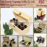 Unfinished Wood Boxes for Essential Oil,unfinished Wood Jewelry Boxes, Big Colorful Storage Boxes for Essential Box thumbnail-1