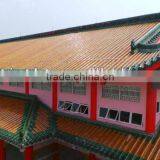 Buddhist temple roof design Chinese antique style