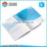 Customized Design 157g art paper handmade brochure