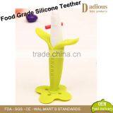 New Design Fruit Shape Silicone Baby Teether With Christmas Gift for Baby thumbnail-5