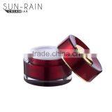 Hot Square Clear Wholesale Empty Natural Round Shaped Acrylic Cosmetic Jar thumbnail-3