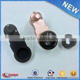 Hot Sale Phone Lens Clip Lens for Mobile 3 in 1 Universal Clip Fisheye CE RoHS thumbnail-1