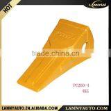 PC200-4 Backhoe Bucket Teeth, PC200 Excavator Bucket Teeth thumbnail-1