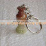 FACTORY PRODUCUNG BEST QUALITY ONYX KEY CHAINS HANDICRAFTS thumbnail-3