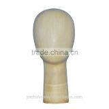 Abstract Faceless Wooden Mannequin Head for Hat Display thumbnail-3