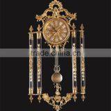 Amazing Flower Decorative Wall Clock, Copper Cast Wall Clock, French Elegant Design Wall Clock thumbnail-5