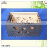 Various Color Painted Laser Engraved Finished Plywood Wooden Crates thumbnail-6