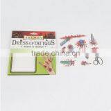 Halloween Simulation Tattoo Sticker Halloween Scar Wound Real Blood Personality Transfer Tattoos thumbnail-2