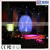 Flexible led star Backdrop Curtains lighted backdrops for weddings