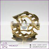 Cheap Pisces Zodiac Sign With SWAROVSKI Crystal Metal Home Decoration thumbnail-4
