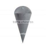 AQM Galvanized Zinc Vase,Galvanized Zinc Watering Can , Zinc Pot Planter, Zinc Planter for Gardening and Household thumbnail-1