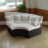 Evensun Stylish Brown Outdoor Sunbed Indoor Daybed thumbnail-3