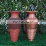 Fiberglass Flower Vase / Bronze Vase / Tall Vase thumbnail-1