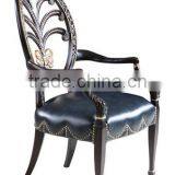 Luxury Royal Upholstery Swivel Chair for Office, Classic Design Office Armchair With Fabric and Leather BF11-09192d thumbnail-2