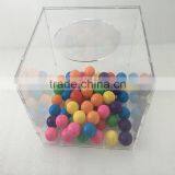 Wholesale Acrylic Donation Box With Assembly Design thumbnail-4
