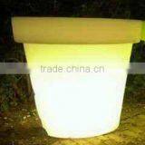 Rechargeable Remote Control Colrful LED Plastic Round Vase thumbnail-3