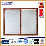 Little Space Occupation Aluminium Wood Section Window Powder Coating With Mosquito thumbnail-2