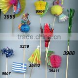 29 Matching Results toothpick ,picks, toothpick with flower,party picks,party sticks