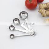 4-Piece Set Stainless Steel Measuring Spoons Kitchen Tools Tablespoon Teaspoon Set thumbnail-2