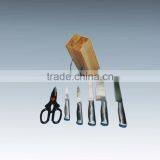 Kitchen Knife,7PCS KNIFE SET WITH WOODEN HOLDER thumbnail-1