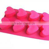 10114 8 Pcs Hearts Shape Silicone Cake Mold thumbnail-4