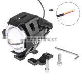 125W U5 U7 LED Motorcycle ATV Bike Spot Fog Light Driving Headlight PC thumbnail-3