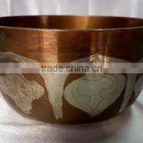 Best Selling Silver Plated High Rise Tibetan Meditation Singing Bowl thumbnail-1