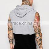 Sleeveless Hoodie for Men thumbnail-2