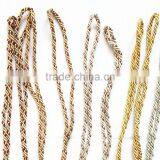 Gold Braided Rope for Gift Packaging, Decorating and Crafting