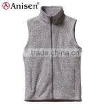Wholesale Custom Promotional Polar Fleece Men Vest thumbnail-1