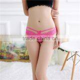 Stock New Women Lace Sey Panties Knickers Bikini Lingerie Underwear Hollow Flower Lover Rose Thongs Underwear Women Briefs Girls thumbnail-3