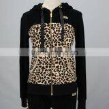 2015 Woman Sexy Sweatshirts With Hood Diamond Tight Sexy Tracksuit thumbnail-1