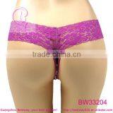 Sexy Very Hot Thongs With Soft Lace Waist Variety Pattern Bright Color Fashion Thong Panties From Guangzhou Bestway Underwear thumbnail-3